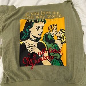 Boys Lie Knit Hoodie S